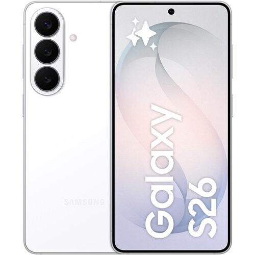 The Samsung Galaxy S26 in White delivers powerful ...