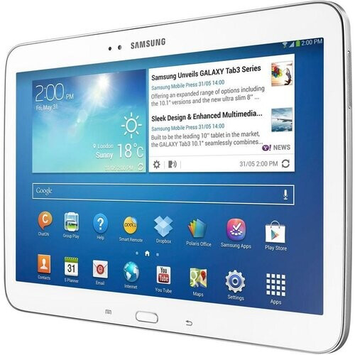 Samsung Galaxy Tab 3 - 10,1" 16 Go - Wifi - Blanc ...