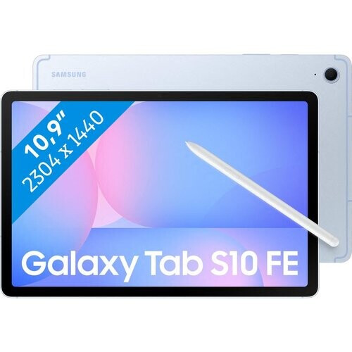 Galaxy Tab S10 FE 128GB - Blue - Wi-Fi + 5G ...