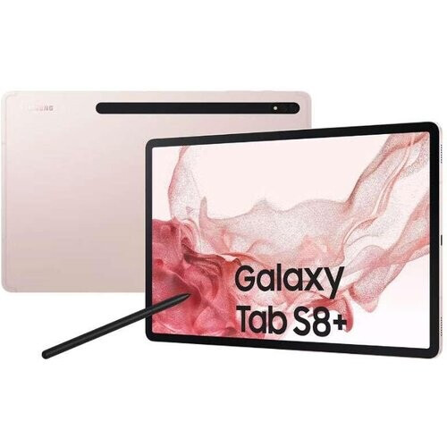 Galaxy Tab S8+ (2022) 128GB - Pink Gold - (Wi-Fi) ...