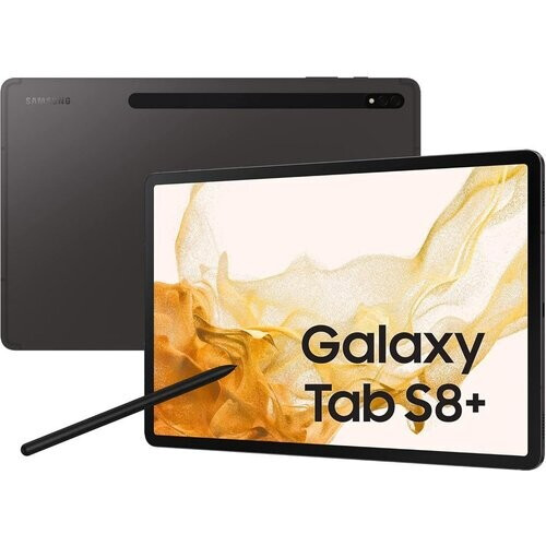 Galaxy Tab S8+ 256GB - Grey - Wi-Fi + 4G ...