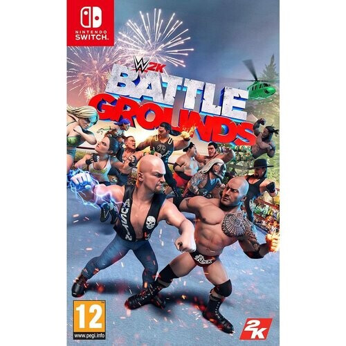 Nintendo WWE 2k Battlegrounds Game For Nintendo ...