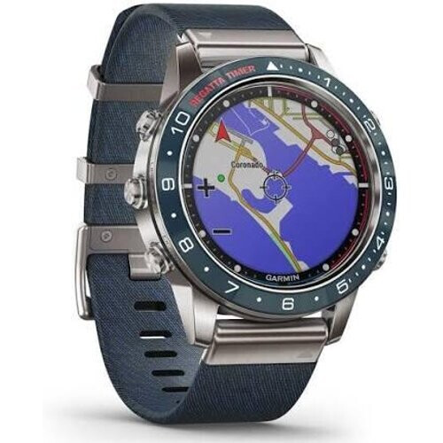 Garmin Marq (Gen 1) Captain Bluetooth 46 mm - Blue ...