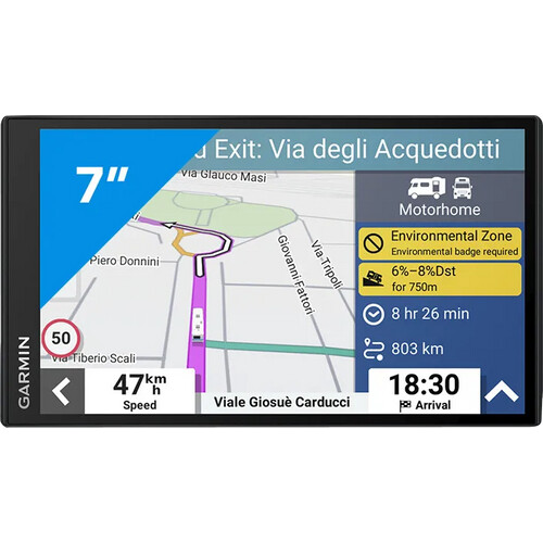 Dank des Garmin Camper 795 Camper und Caravan ...