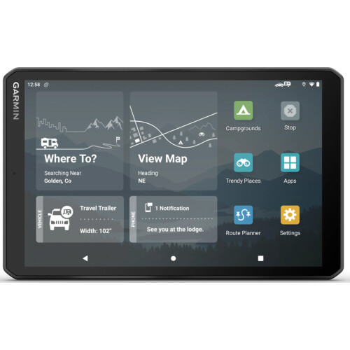 De Garmin Camper 895 Camper en Caravan Europa is ...