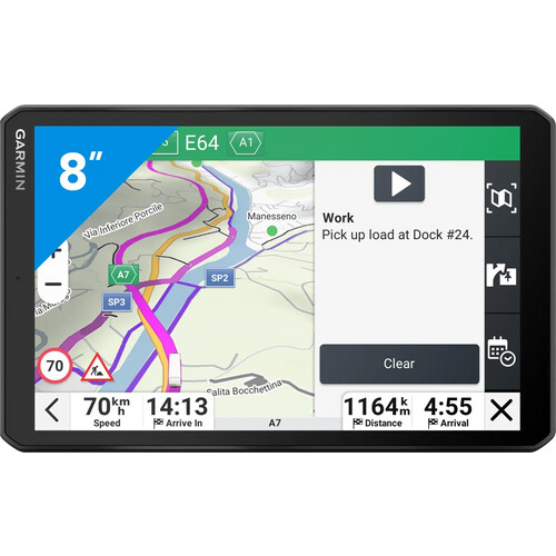 Mit dem Garmin Dezl LGV820 Truck Europa + ...