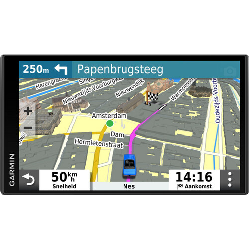 Met de Garmin Drivesmart 65 LMT-S Europa kom je zo ...