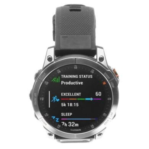 Garmin Epix Gen 2 gris/argent bracelet silicone ...