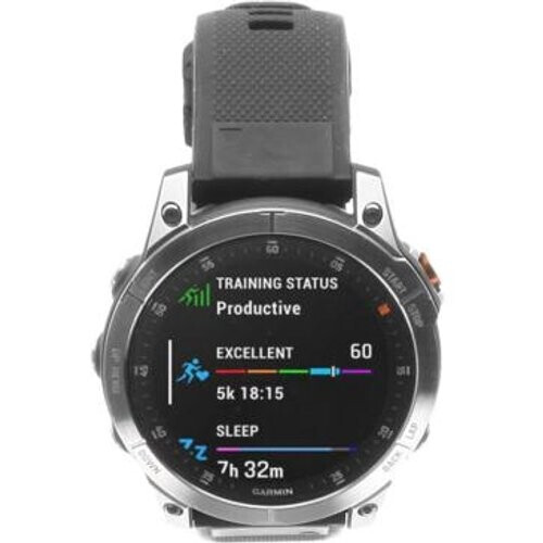 Garmin Epix Gen 2 gris/plata correa en silicona ...