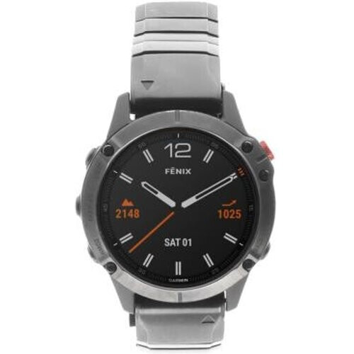 Garmin Fenix 6 Pro 47mm Solar DLC titanio/gris ...