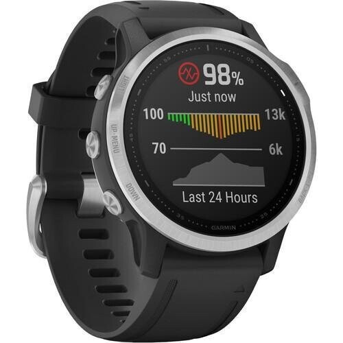 Reloj Cardio GPS Garmin Fenix 6S - Plata ...