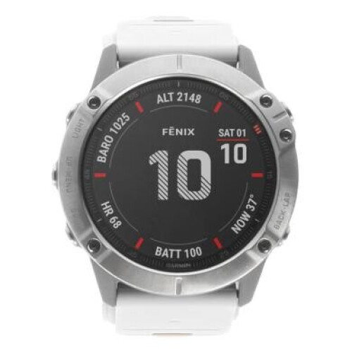 Garmin Fenix 6X Pro Solar DLC titane/noir ...