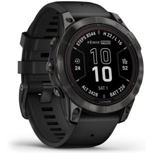 Garmin Fenix 7 Pro Sapphire Solar negro/gris ...