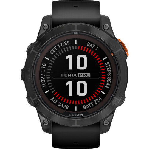 La Garmin Fenix 7 Pro Solar Noir 47 mm est une ...