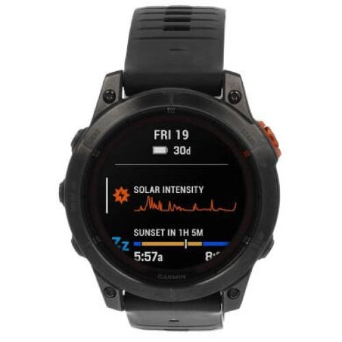 Garmin Fenix 7 Pro Solar noir/gris ardoise ...