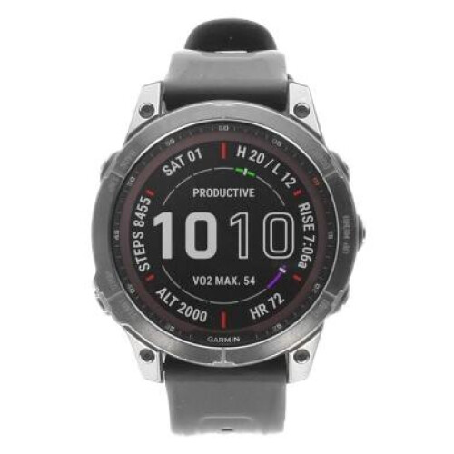 Garmin Fenix 7 Sapphire Solar 47mm gris ardoise ...