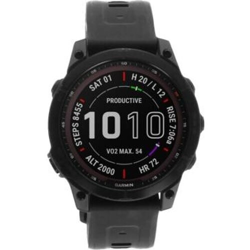 Garmin Fenix 7 Sapphire Solar 47mm gris DLC ...