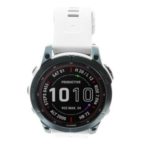 Garmin Fenix 7 Sapphire Solar bleu DLC ...