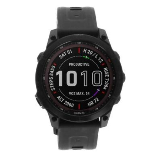 Garmin Fenix 7 Sapphire Solar gris ardoise DLC ...