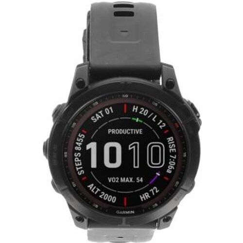 Garmin Fenix 7 Sapphire Solar negro DLC ...