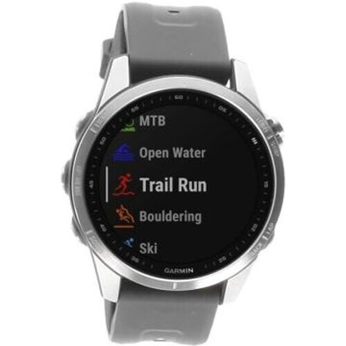 Garmin Fenix 7S 42mm plata/grafito (010-02539-01) ...