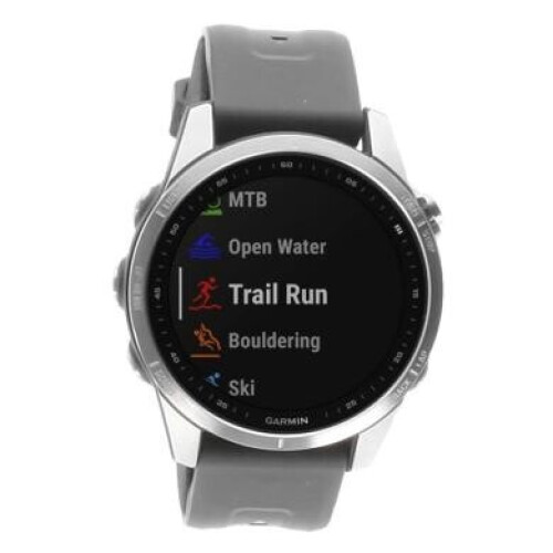 Garmin Fenix 7S 42mm silber/graphit ...