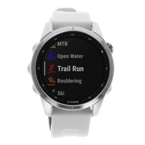 Garmin Fenix 7S 42mm silber/steinweiß ...
