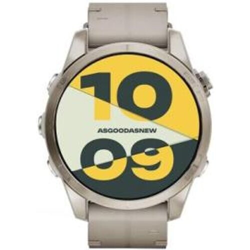 Garmin Fenix 7S Pro Sapphire Solar beige/oro ...