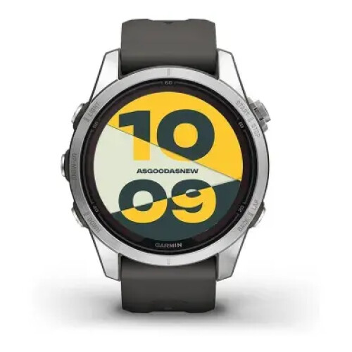 Garmin Fenix 7S Pro Solar 42mm graphite/acier ...