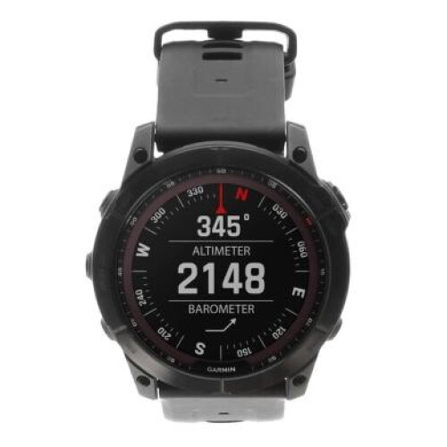 Garmin Fenix 7X Sapphire Solar 51mm noir DLC ...