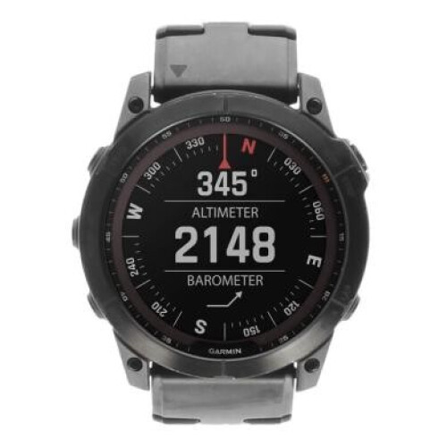 Garmin Fenix 7X Sapphire Solar gris ardoise DLC ...