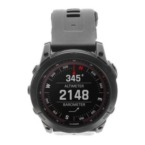 Garmin Fenix 7X Sapphire Solar gris ardoise DLC ...