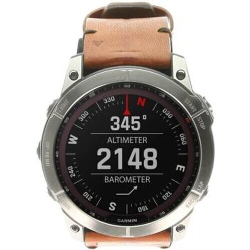 Garmin Fenix 7X Sapphire Solar titanio marrón ...