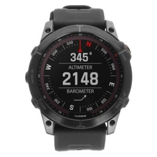 Garmin Fenix 7X Solar 51mm schiefergrau/schwarz ...