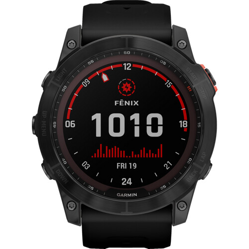 Die Garmin Fenix 7X Solar Schwarz 51 mm ist die ...