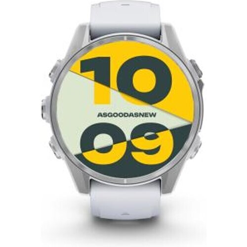 Garmin Fenix 8 AMOLED 43mm blanco/plata ...