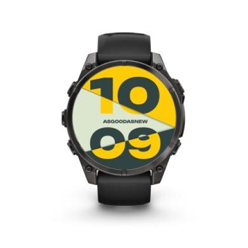 Garmin Fenix 8 AMOLED 51mm schwarz/schiefergrau ...