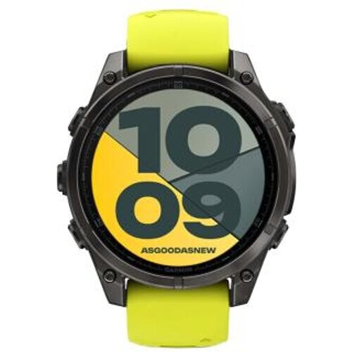 Garmin Fenix 8 AMOLED Sapphire 47mm negro/verde ...