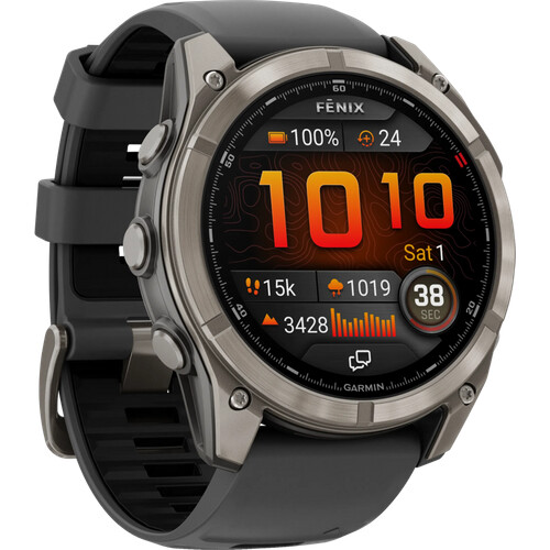 Die Garmin Fenix 8 Pro Grau LTE 47 mm ist eine ...