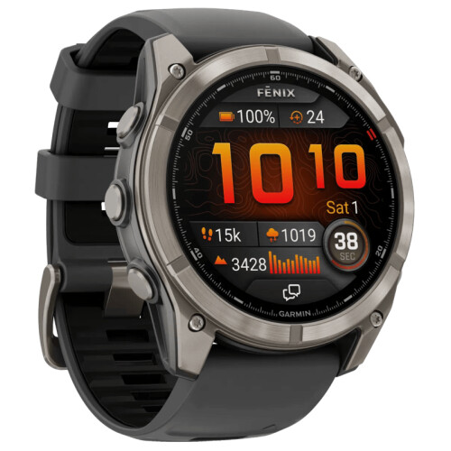 De Garmin Fenix 8 Pro Grijs LTE 47 mm is een ...
