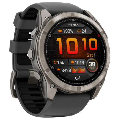 De Garmin Fenix 8 Pro Grijs LTE 51 mm is een ...