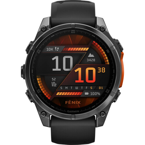 Mit der Garmin Fenix 8 Schwarz 47 mm treibst du ...