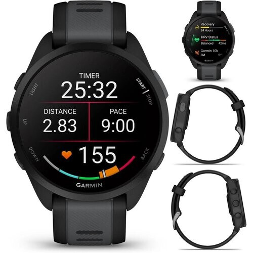 Garmin Smart Watch Forerunner 165 Music HR GPS - ...