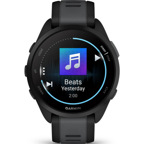 Mit der Garmin Forerunner 165 Music Schwarz/Grau ...