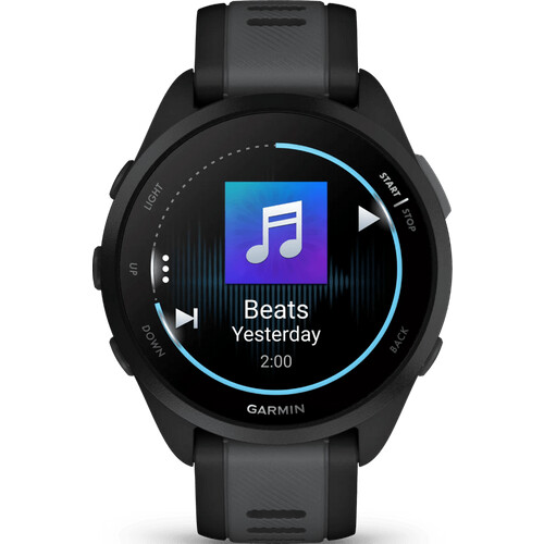 Mit der Garmin Forerunner 165 Music Schwarz/Grau ...