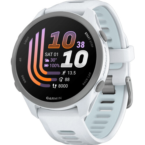 Met de Garmin Forerunner 170 43 mm Wit breng je ...