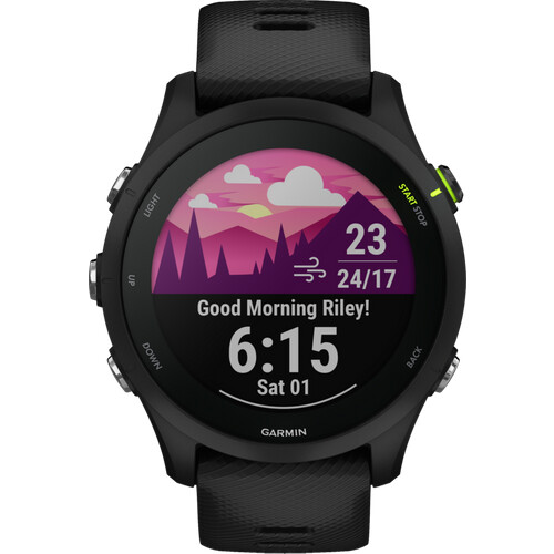 Höre dir mit der Garmin Forerunner 255 Music ...