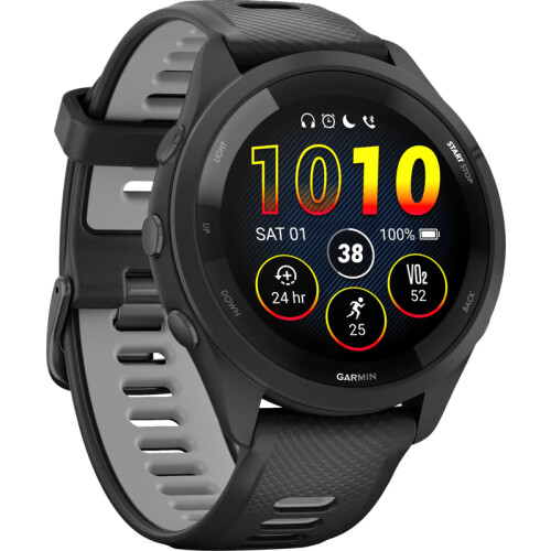 Met de Garmin Forerunner 265 Zwart leer je meer ...
