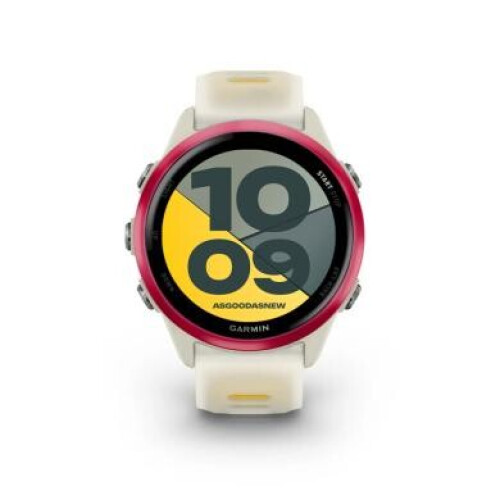 Garmin Forerunner 570 42mm bone/himbeerrot mit ...
