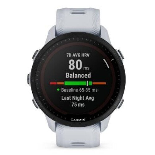Garmin Forerunner 955 Solar weißgrau ...